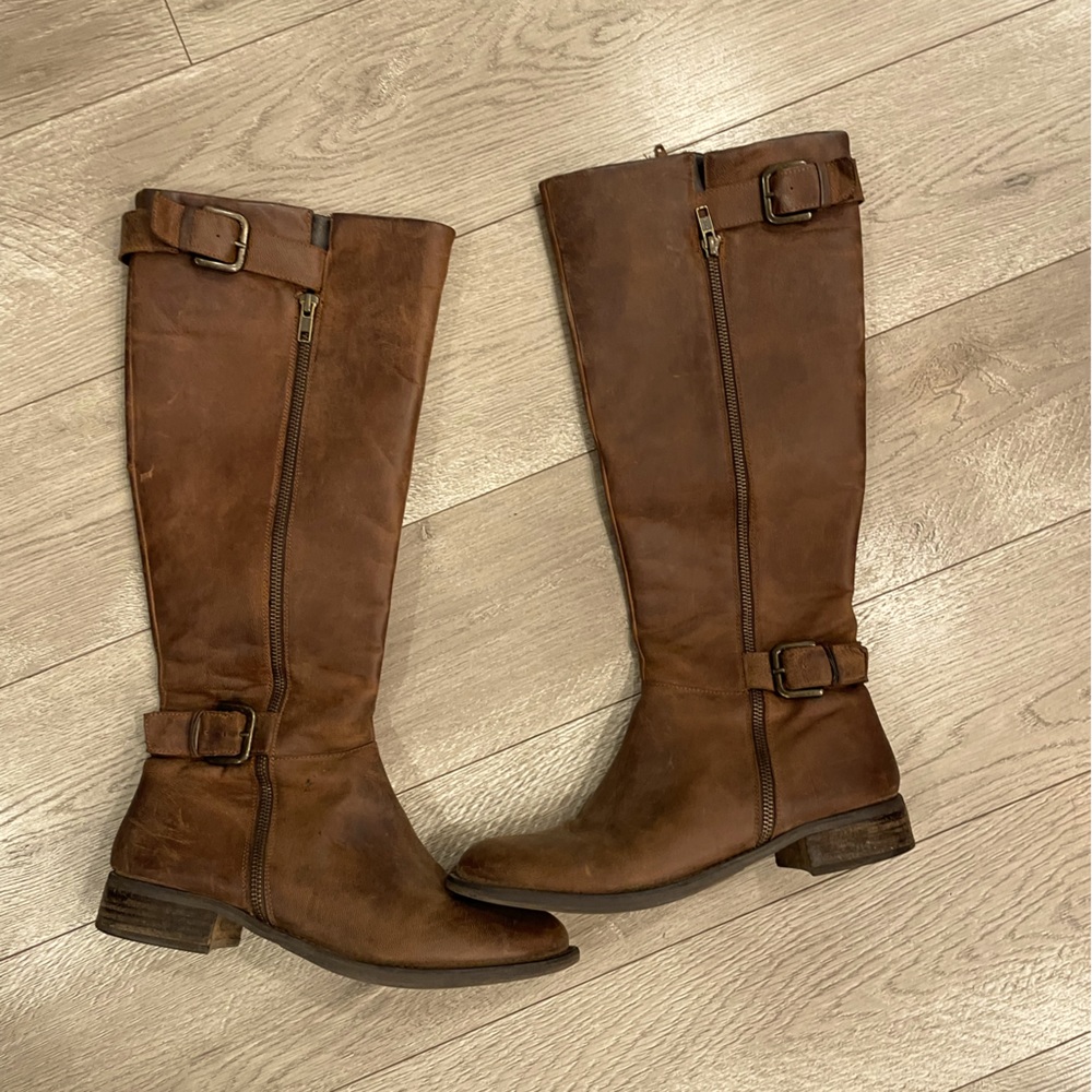 Steve Madden leather boots